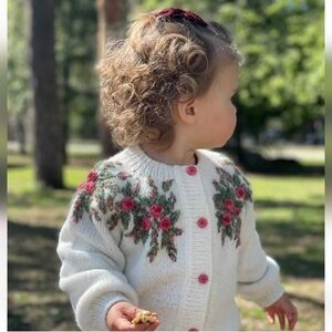 Alpaca 🦙 cardigan 7-9 years